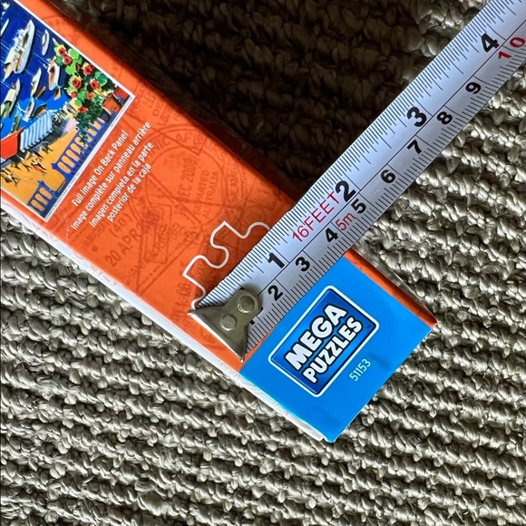 Around the World Mega Puzzle GREECE 1000-piece Jigsaw Puzzle SEALED - Picture 9 of 10